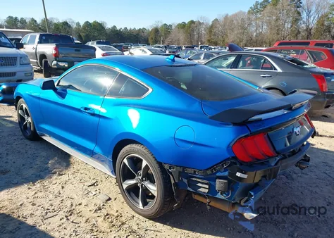 2021 Ford Mustang Ecoboost Fastback из США, поврежденный, VIN 1FA6P8TH1M5154270